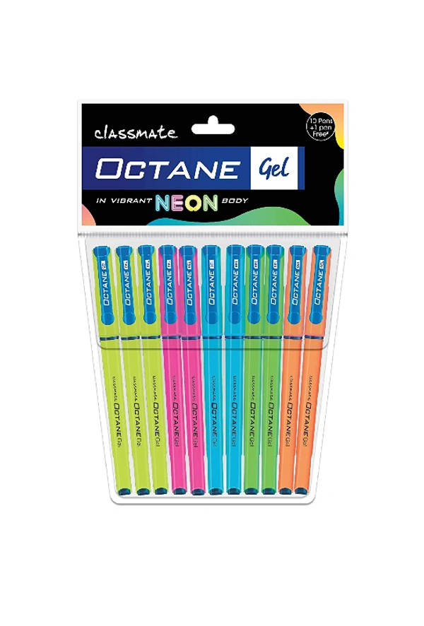 CLASSMATE OCTANE NEON GEL PEN BLUE