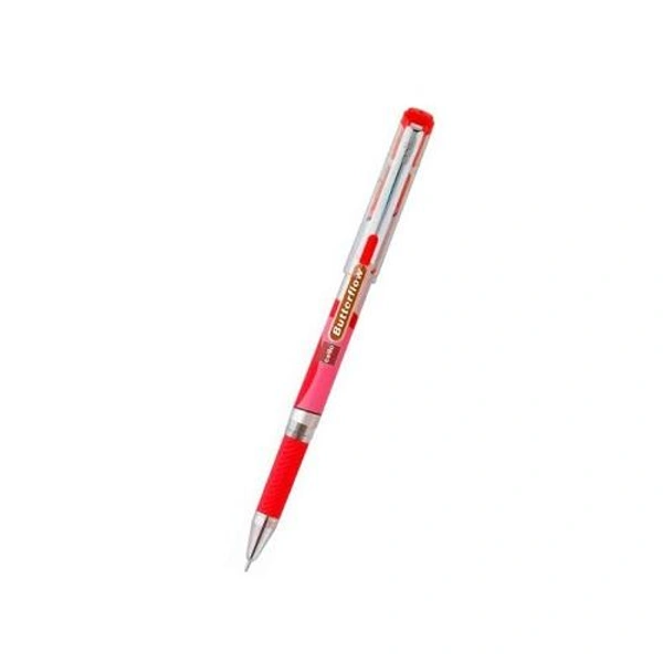 CELLO BUTTER BALL PEN RED
