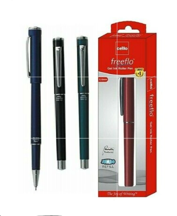 CELLO FREEFLO GEL PEN BLUE