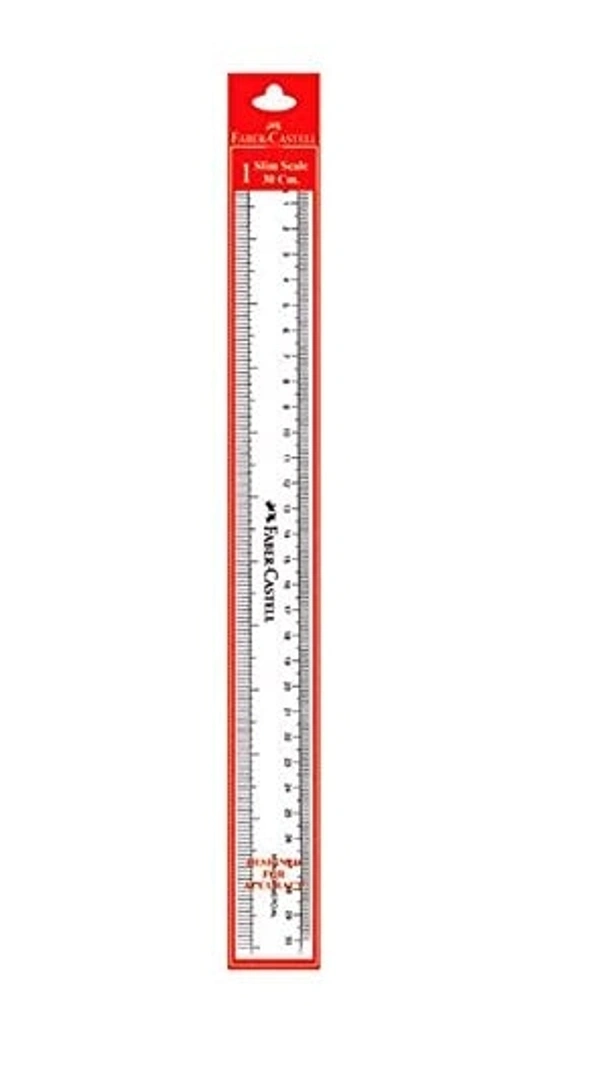 FABER-CASTELL 30 CM SCALE MEDIUM