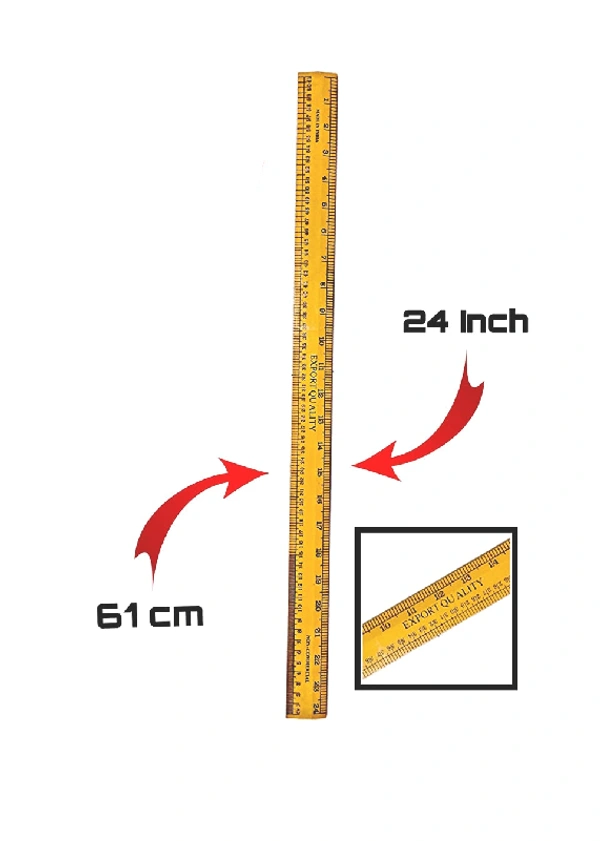 WOODEN SCSLE 24 INCH 