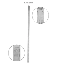 STEEL SCALE 36 INCH 