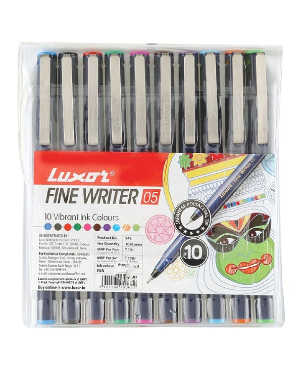 LUXAR FINE WRITER 12 COLOUR 