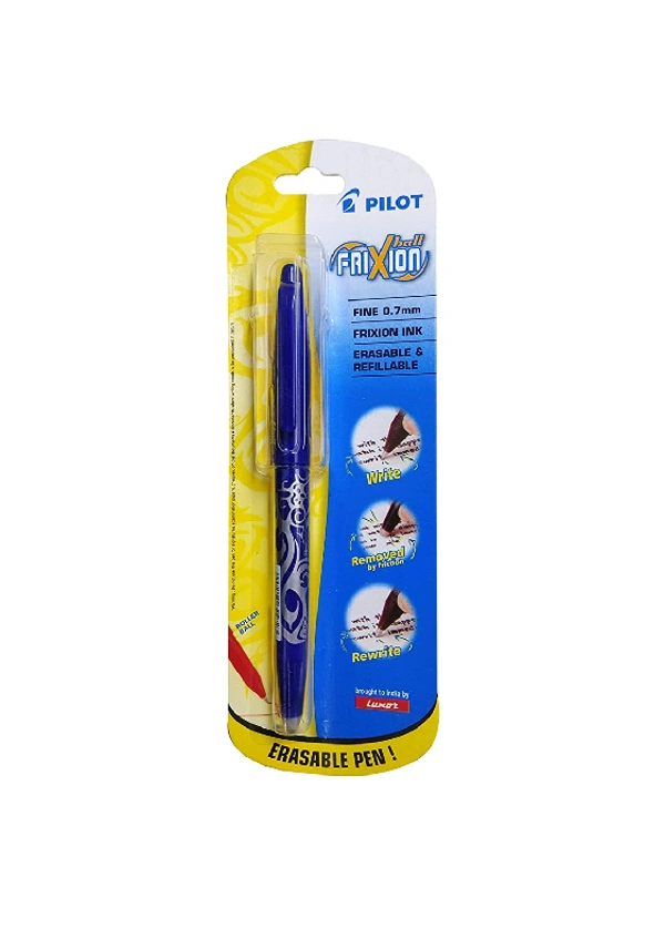 PILOT 0.7 FRIXION BALL ERASABLE PEN BLUE