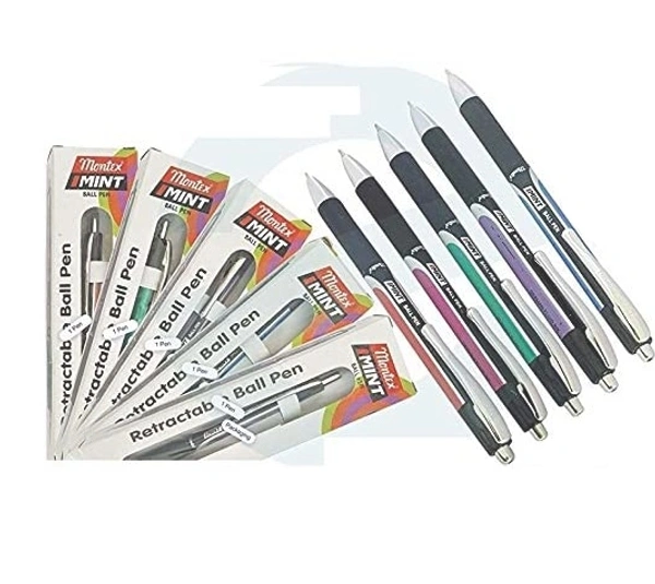 MONTEX MINT BALL PEN BLUE - 10 PCS