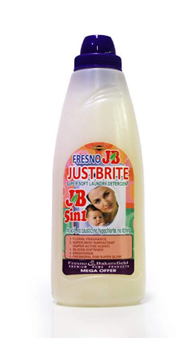 JUST BRITE (LIQUID LAUNDRY DETERGENT) - 1 LTR