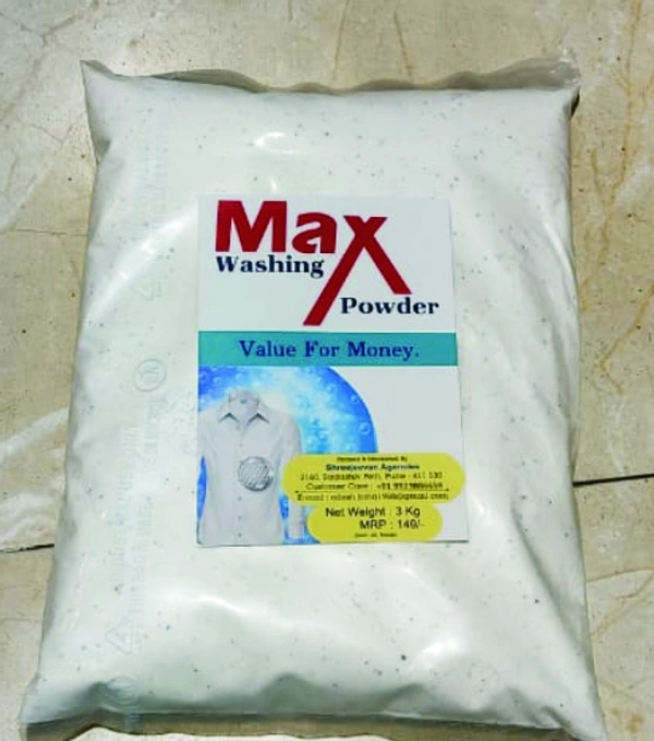 MAX WASHING POWDER - 3KG - *** LOW PRICE GUARANTEE ***