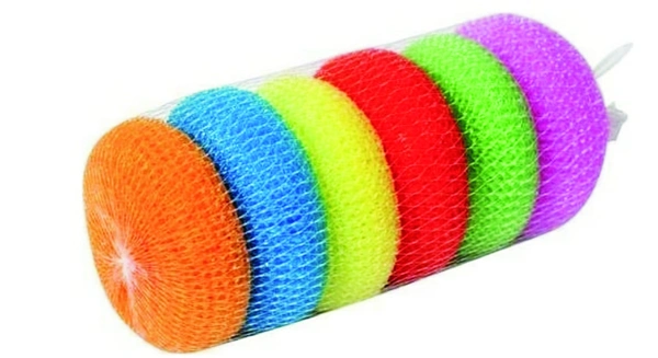 NYLON SCRUBBER COMBO (5 PCS)