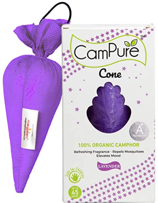 MANGALAM CAMPHOR CONE - 60 GM (FRAGRANCE-LAVENDER)) - *** LOW PRICE GUARANTEE ***
