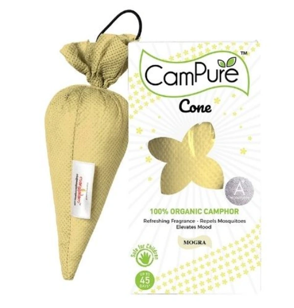 MANGALAM CAMPHOR CONE - 60 GM - (FRAGRANCE- MOGRA) - *** LOW PRICE GUARANTEE ***