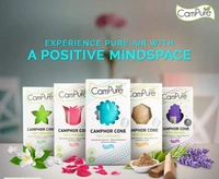 MANGALAM CAMPHOR CONE (60 GM) (FRAGRANCE- SANDAL) - *** LOW PRICE GUARANTEE ***