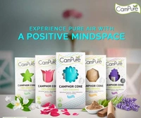 MANGALAM CAMPHOR CONE - 60 GM (FRAGRANCE-LAVENDER)) - *** LOW PRICE GUARANTEE ***