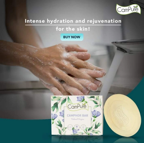 MANGALAM CAMPHOR SOAP - 75 GM 