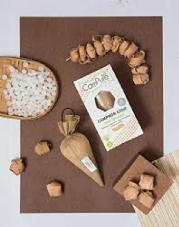 MANGALAM CAMPHOR CONE (60 GM) (FRAGRANCE- SANDAL) - *** LOW PRICE GUARANTEE ***