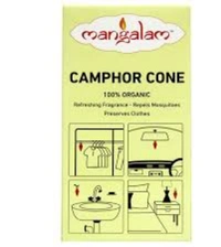 MANGALAM CAMPHOR CONE (60 GM) (FRAGRANCE- SANDAL) - *** LOW PRICE GUARANTEE ***