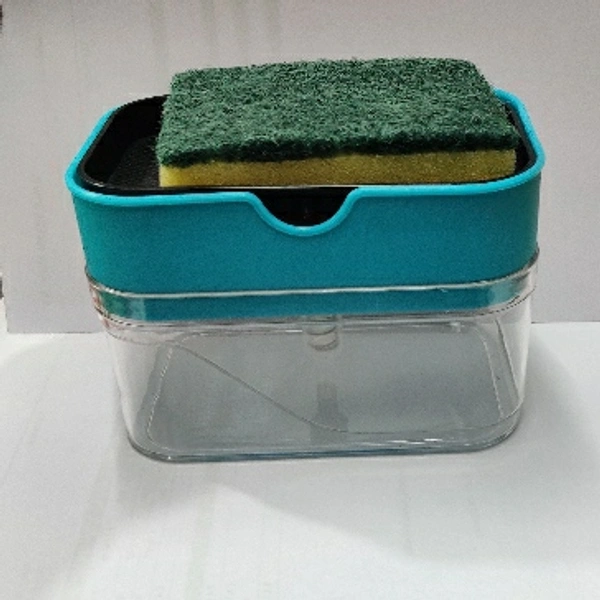 SPONGE HOLDER AND SOAP DISPENSER