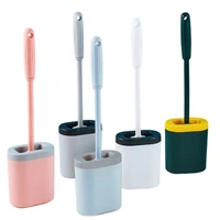 Silicone Toilet Brush With Holder Stand - No Replacement....