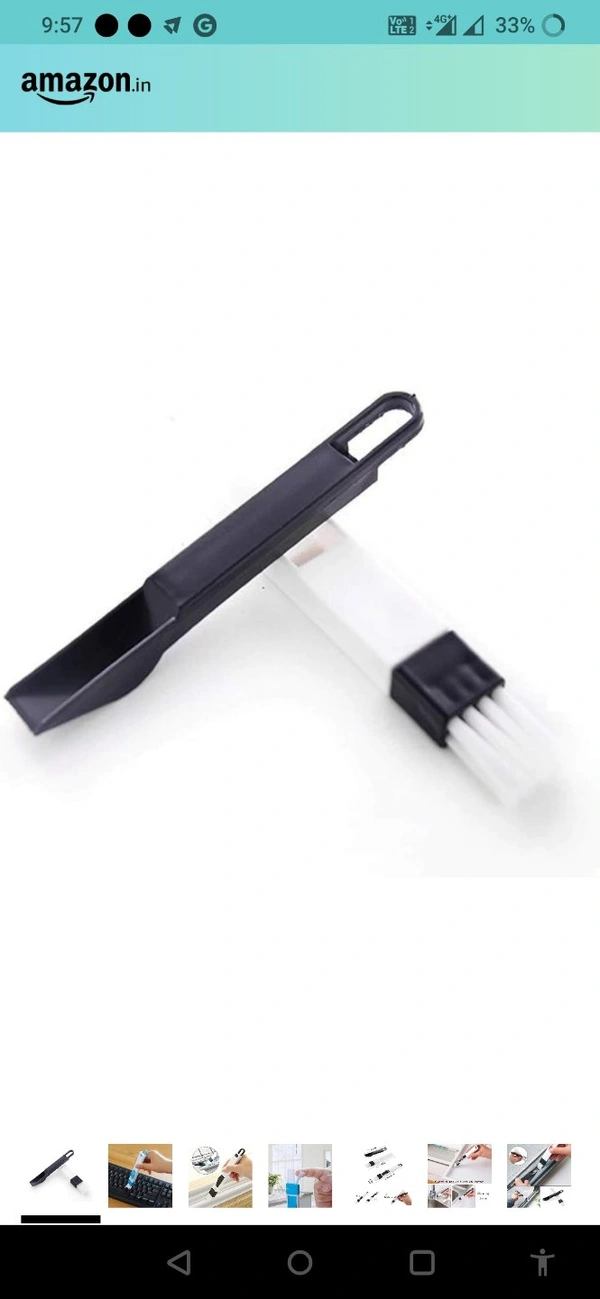 Window Cleaning Brush N Holder - Made In China.. No Replacement