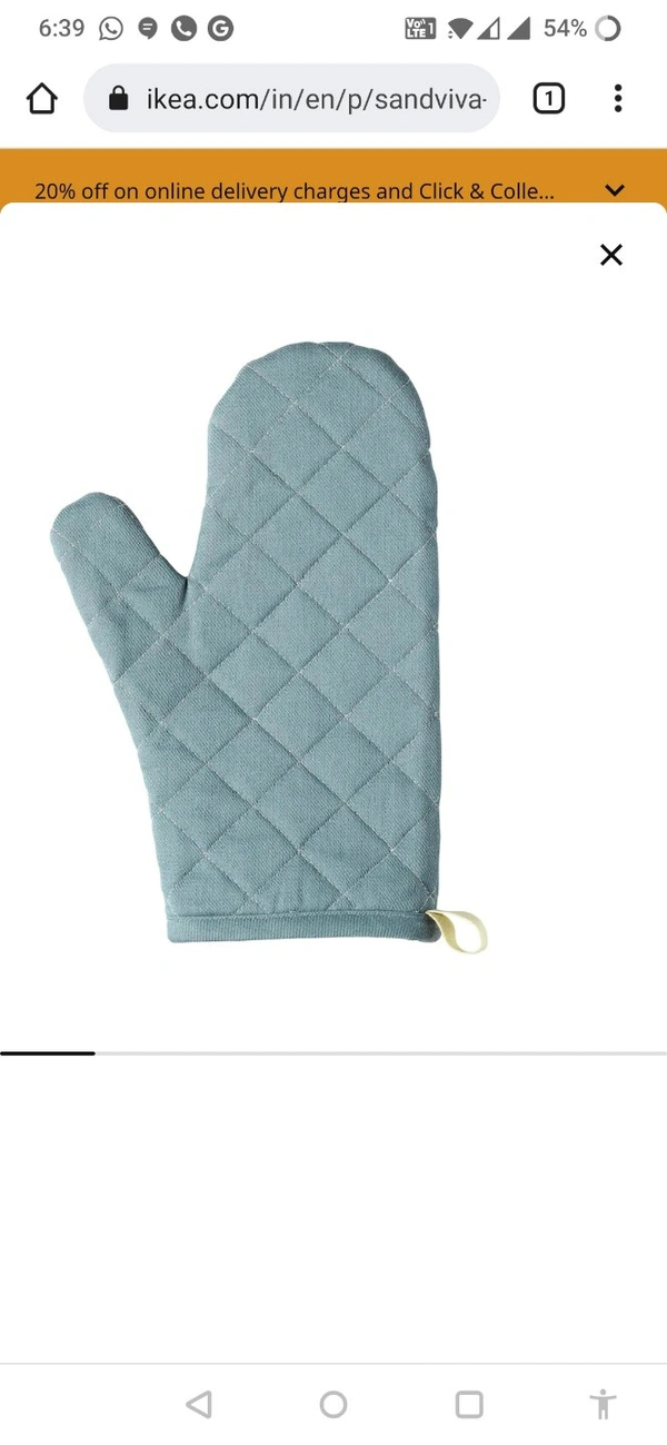 OVEN GLOVES ( SET OF 2 PCS) 