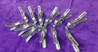 Premium Stainless Steel Clips (12 Pcs)