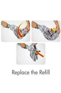 Spotzero Premium Microfiber Twist Mop 
