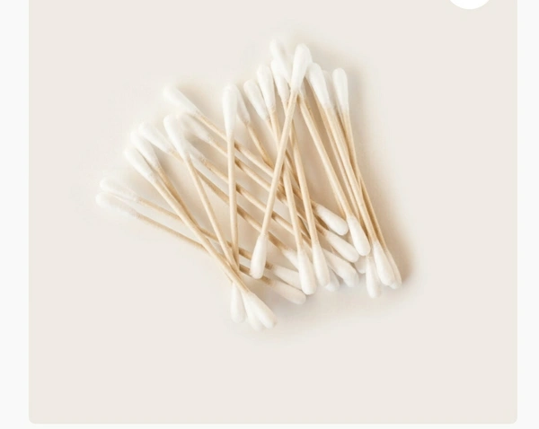 Tulips Cotton Ear Buds With Bamboo Sticks 