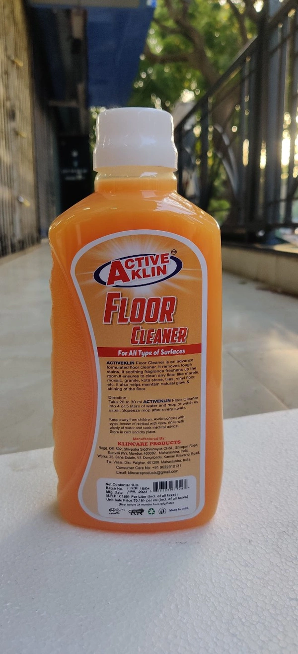 Ak. Orange Camphore Floor Cleaner 1 Ltr