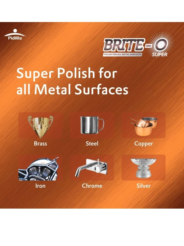 Brite-o Polish For All Metal Surface 