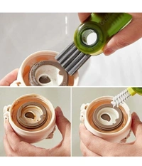 3 In 1 Gap, Lid, Bottle Cleaning Brush ( 1 Pcs )