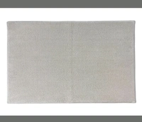 welspun drylon mats BIG size { 50*80 } CREAM WHITE  - Mercury, 50cm * 80cm