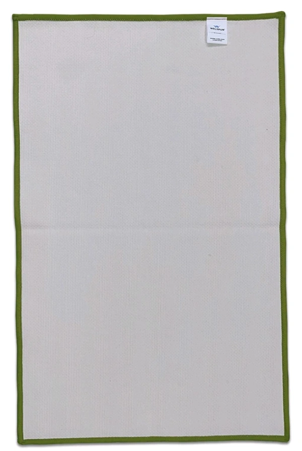 welspun drylon mats BIG { 50*80 } GARDEN GREEN  - Japanese Laurel, 50cm* 80cm