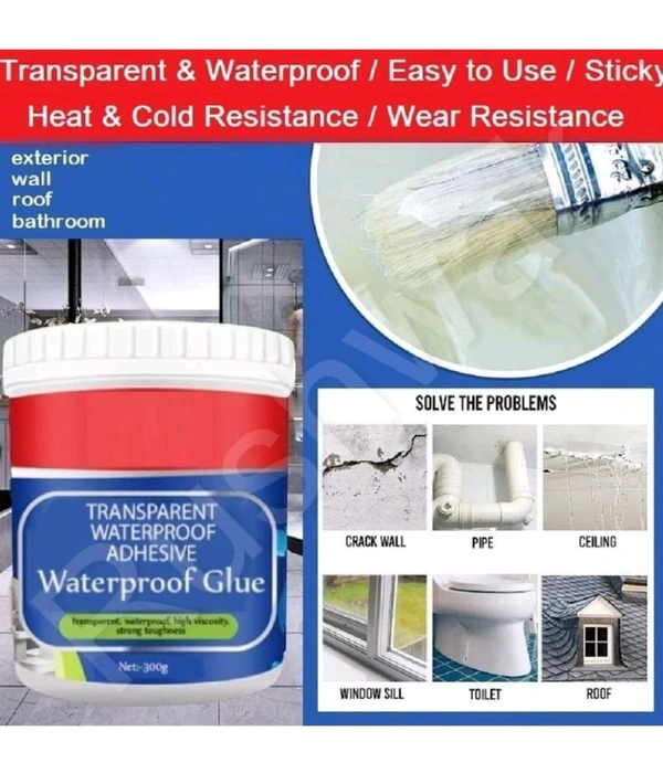 transparent waterproof adhesive 