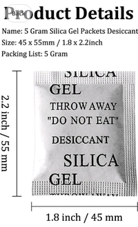 silica gel ( pack of 15 pcs )