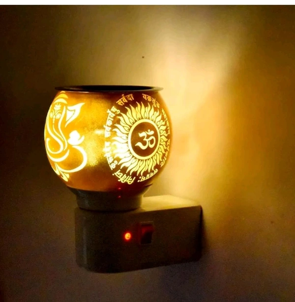 vedic electronic kapurdani with LED light 