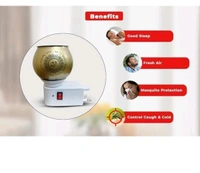 vedic electronic kapurdani with LED light 