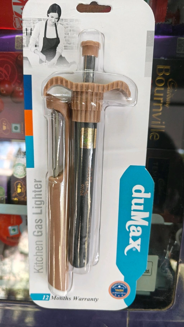 gas lighter with potato peeler 