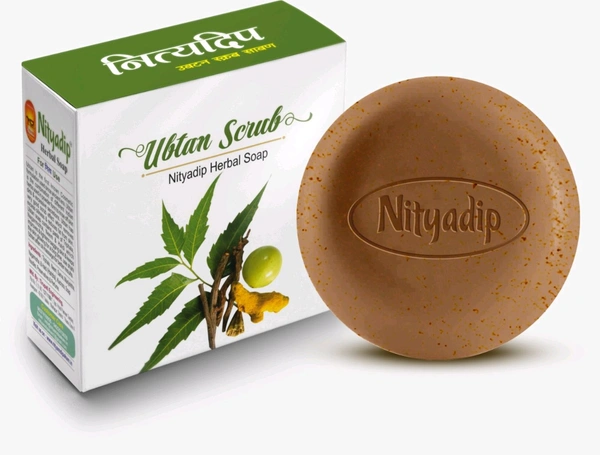 Ubtan scrub bath soap ( by Nityadeep ) 