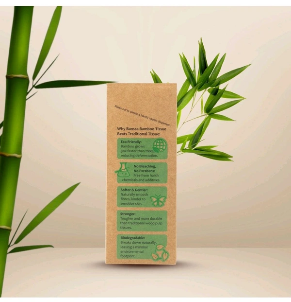 Bannsa bamboo tissue napkins 