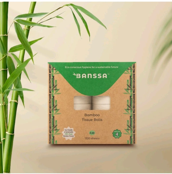 Banssa Toilet tissue roll ( 4 pcs )