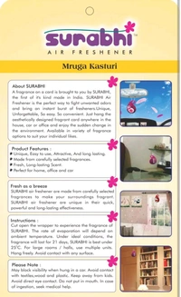 Surbhi Air Freshner ( Mrug kasturi )