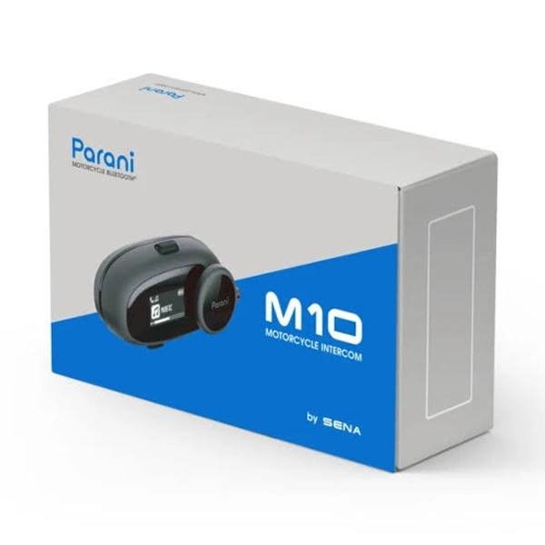 Parani M10 Motorcycle Intercom - Black