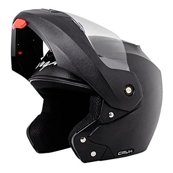 Vega Crux Flip-Up Helmet (Black)  - L - 60cm