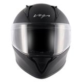 Vega Bolt Black Helmet  - L