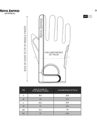 Royal Enfield Urban Hustler (Rover V3) Riding Gloves - L