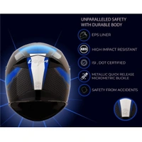 Vega Ryker D/V Bolder Black M.Blue Helmet - M