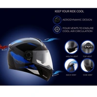 Vega Ryker D/V Bolder Black M.Blue Helmet - M