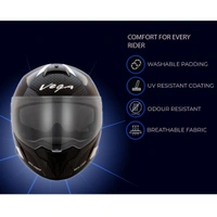 Vega Ryker D/V Bolder Black M.Blue Helmet - M