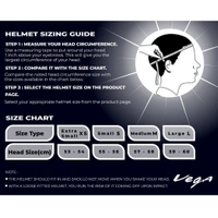Vega Ryker D/V Bolder Black M.Blue Helmet - M