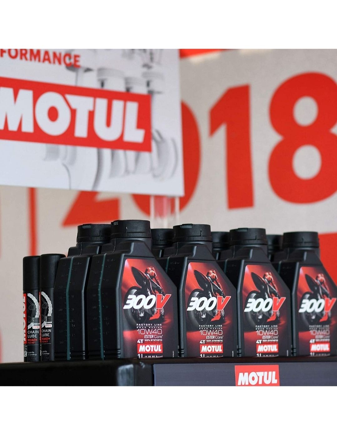 MOTUL 300V FACTORY LINE 10w-40 1L x 4個 Motul 300V Factory Line Ester Core Fully Synthetic 10W-40