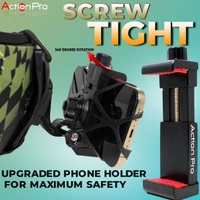 Action Pro Helmet Chin Mount, Motorcycle Helmet Strap